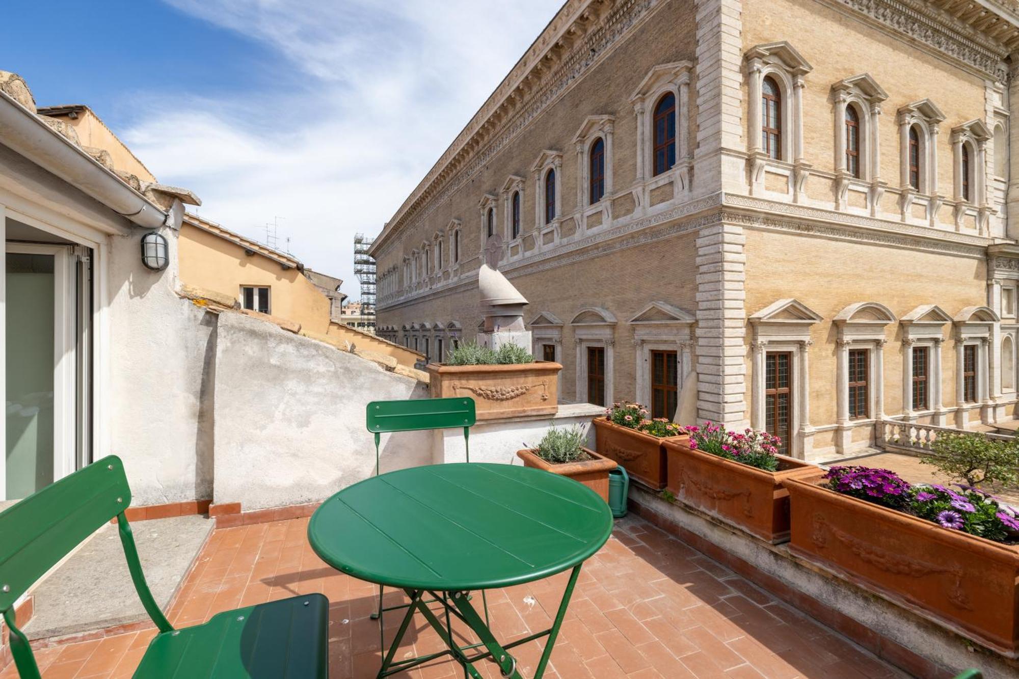 Farnesi Terrace Penthouse Leilighet Roma Eksteriør bilde